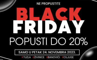 BLACK FRIDAY, POPUSTI DO 20%