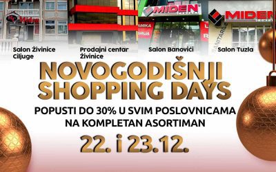 NOVOGODIŠNJI SHOPPING DAYS